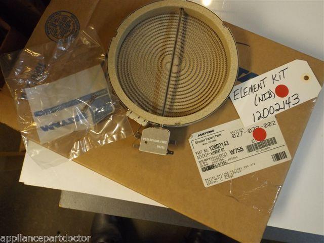Maytag Whirlpool Stove 12002143 ELEMENT KIT NEW IN BOX Maytag Whirlpool Stove 12002143 ELEMENT KIT NEW IN BOX